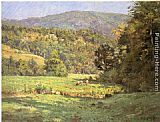 Theodore Clement Steele Canvas Paintings - Roan Mountain